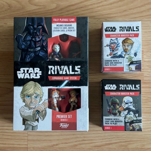 Funko Star Wars Rivals Game Premier Set Series 1 Set - Picture 1 of 8
